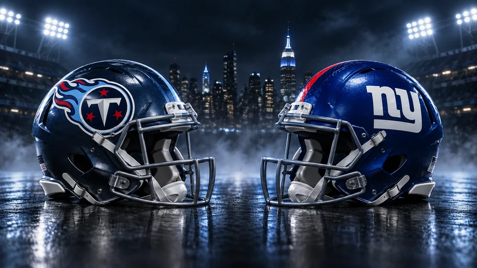 Tennessee Titans at New York Giants matchup artwork